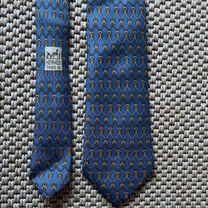 Vintage Hermes Silk Tie